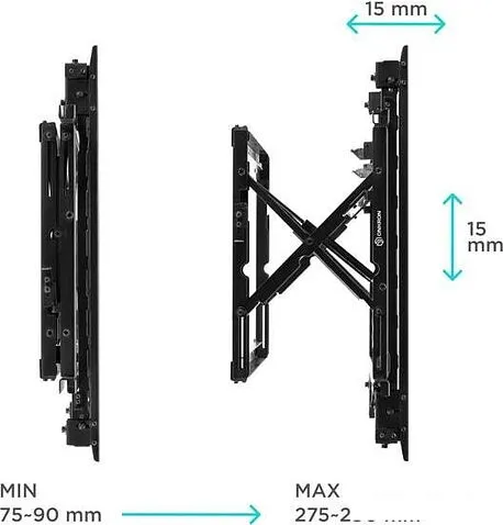 Кронштейн Onkron PRO7G (черный)