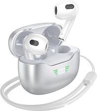Наушники Borofone BW40 (белый/серебристый) Наушники Borofone BW40 (белый/серебристый)