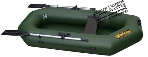 Гребная лодка Муссон S-222 (серый)