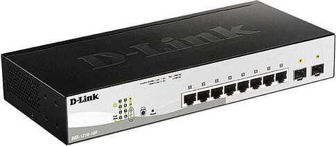 Управляемый коммутатор 2-го уровня D-Link DGS-1210-10P/FL2A