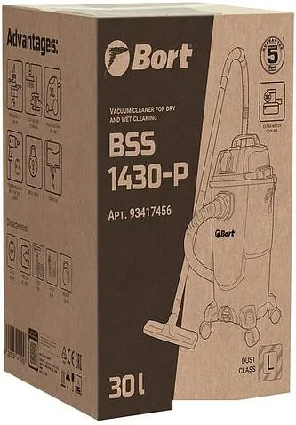 Пылесос Bort BSS-1430-P