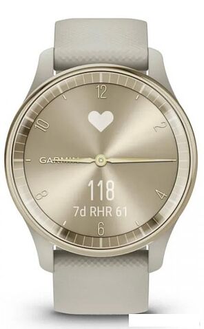 Гибридные умные часы Garmin Vivomove Trend (французский серый)