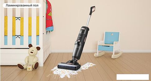 Вертикальный пылесос с влажной уборкой iLife W100