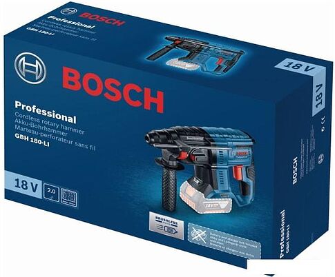 Перфоратор Bosch GBH 180-LI Professional 0611911120 (без АКБ)