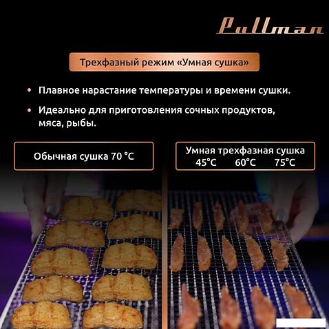 Сушилка для овощей и фруктов Pullman PL-100