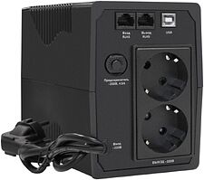 Источник бесперебойного питания ExeGate Power Back BNB-1000.LED.AVR.2SH.RJ.USB