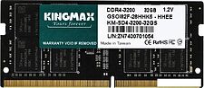 Оперативная память Kingmax 32ГБ DDR4 SODIMM 3200 МГц KM-SD4-3200-32GS