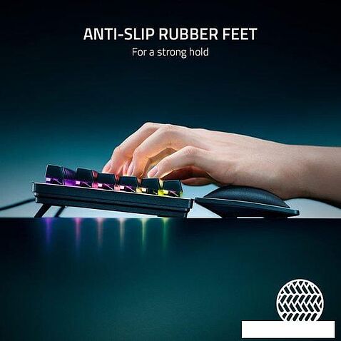 Подставка под запястье Razer Ergonomic Wrist Rest for Mini Keyboards