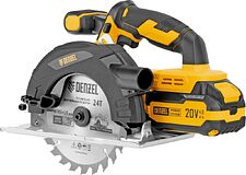 Дисковая (циркулярная) пила Denzel CCSH-20-165 (с 1-им АКБ)