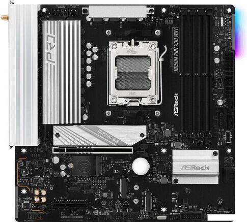 Материнская плата ASRock B650M Pro X3D WiFi