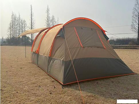 Кемпинговая палатка LanYu 1125 (коричневый/желтовато-коричневый/оранжевый)