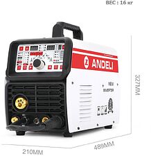 Сварочный инвертор ANDELI MCT-520DPL ADL20-602 Сварочный инвертор ANDELI MCT-520DPL ADL20-602
