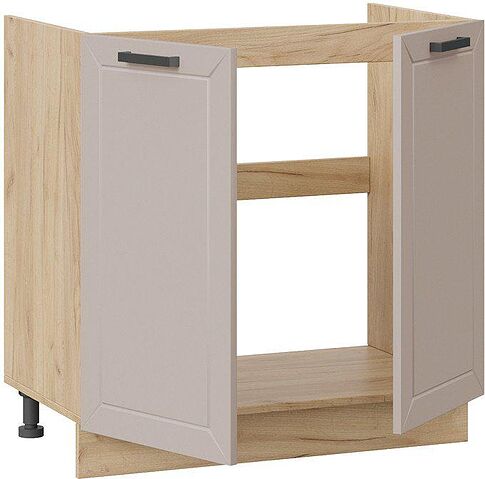 Шкаф напольный Трия Лорас 1Н8М (дуб крафт золотой/холст латте)