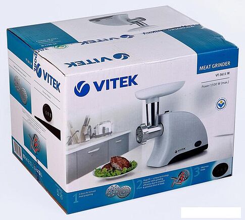 Мясорубка Vitek VT-3611 W