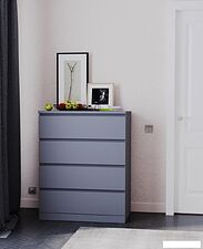 Комод Mio Tesoro Варма 4 (серый)