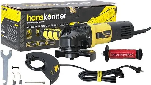 Угловая шлифмашина Hanskonner HAG15125E