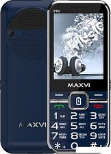 Кнопочный телефон Maxvi P18i (синий)