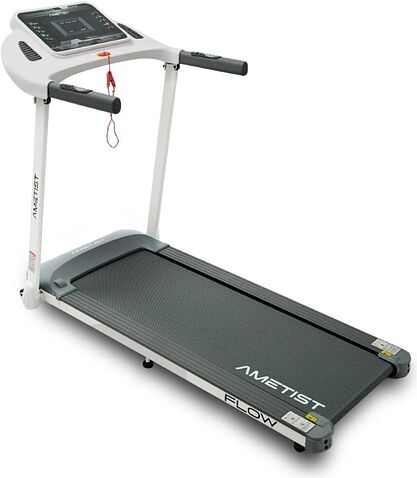 Электрическая беговая дорожка AMETIST Flow White/Gray