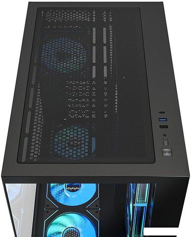 Корпус XASTRA QW500 7ARGB-C10-UC (черный)
