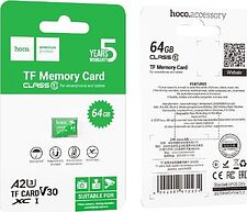 Карта памяти Hoco TF UHS-I Memory Card Class 10 64GB