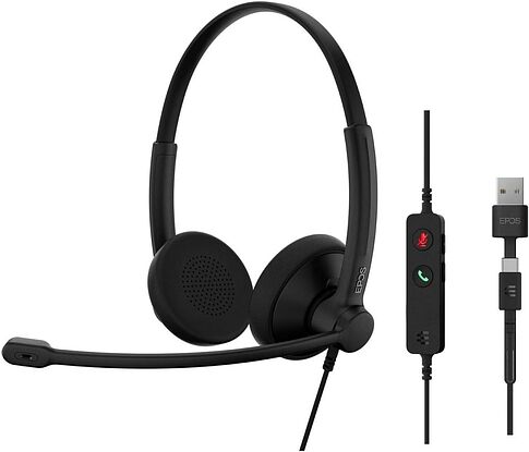 Офисная гарнитура Epos Impact 100 UC Stereo USB-C+A