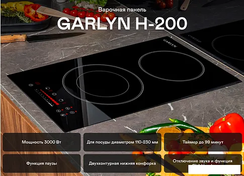 Варочная панель Garlyn H-200