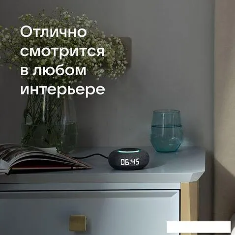 Умная колонка VK Капсула Мини (темно-серый)