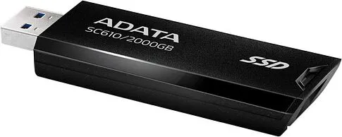 Внешний накопитель ADATA SC610 2TB SC610-2000G-CBK/RD
