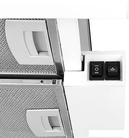 Кухонная вытяжка ZorG Elite 60 (белый, 650 куб. м/ч)