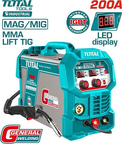 Сварочный инвертор Total TMGT20058 Сварочный инвертор Total TMGT20058