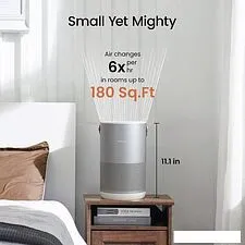 Очиститель воздуха SmartMi Air Purifier P1 ZMKQJHQP12 (серебристый) Очиститель воздуха SmartMi Air Purifier P1 ZMKQJHQP12 (серебристый)