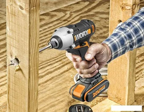 Ударный винтоверт Worx WX290.1 (с 2-мя АКБ, кейс)