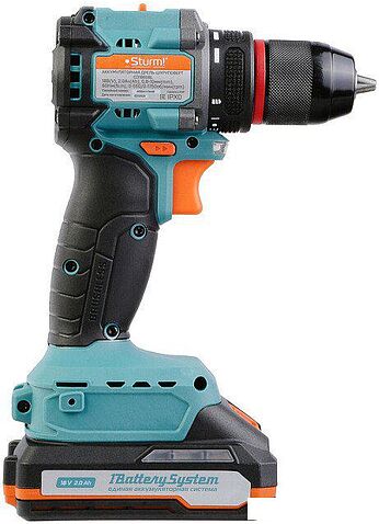 Дрель-шуруповерт Sturm CD1860BL (с 2-мя АКБ, кейс)