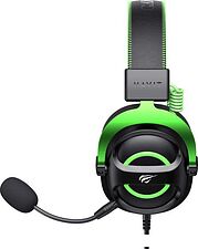 Наушники Havit Gamenote H2002e (черный/зеленый)