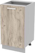Шкаф напольный Интерлиния Компо НШ45р-1дв (дуб серый)