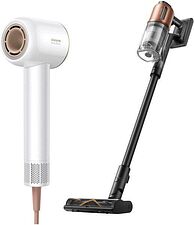 Пылесос Dreame Cordless Vacuum Cleaner Z20 VZV16A + Фен Dreame hairdryer Glory White AHD6A-WH (евровилка) Пылесос Dreame Cordless Vacuum Cleaner Z20 VZV16A + Фен Dreame hairdryer Glory White AHD6A-WH (евровилка)