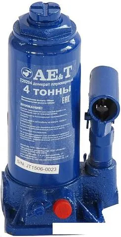 Бутылочный домкрат AE&T T20204 4т