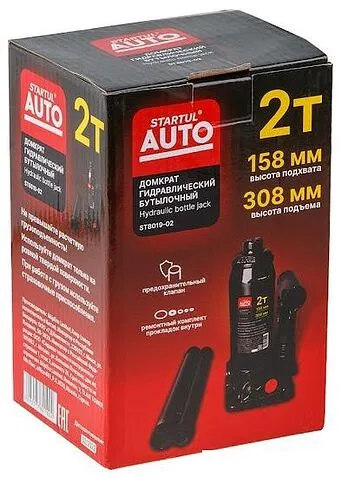 Бутылочный домкрат Startul Auto ST8019-02 2т