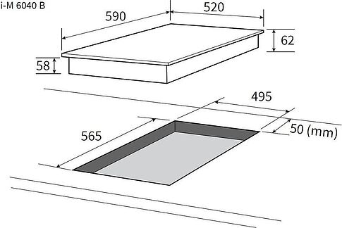 Варочная панель Nordfrost (Nord) i-M 6040 B