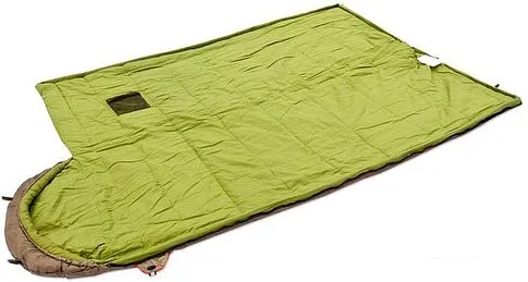 Спальный мешок AlexikA Summer Plus (оливковый, молния слева)