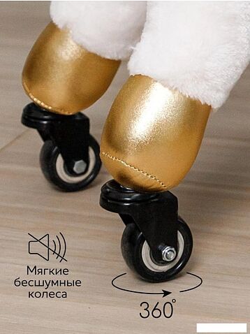 Каталка Amarobaby Funny Horse Лошадка AMARO-28FH-BeFi (белый/фиолетовый)