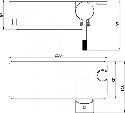 Гигиенический душ Vieir V393052