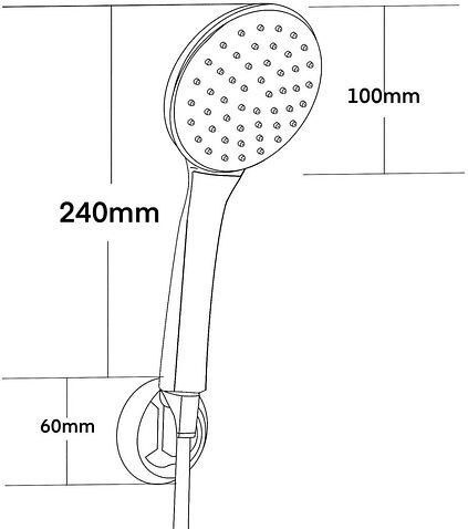 Душевой гарнитур  Voda VS100