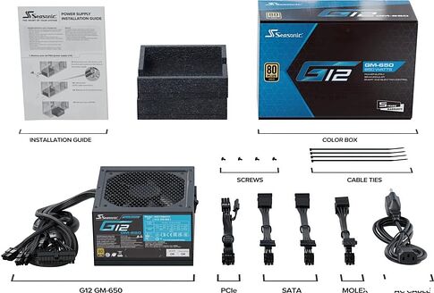 Блок питания Seasonic G12 GM-650