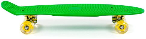 Пенниборд Полесье 89489 66 см (зеленый/желтый)