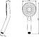 Душевая лейка Ideal Standard IdealRain Evo B2231