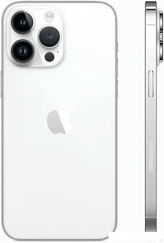 Смартфон Apple iPhone 14 Pro Max 128GB Восстановленный by Breezy, грейд A+ (серебристый)