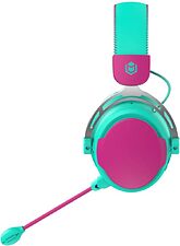 Наушники IO by Red Square Graphite 2 (бирюзовый/розовый)