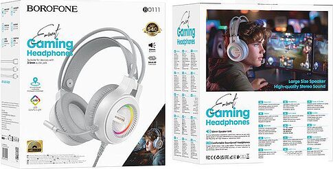 Наушники Borofone BO111 (белый)