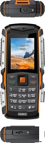 Мобильный телефон TeXet TM-513R Black/Orange
